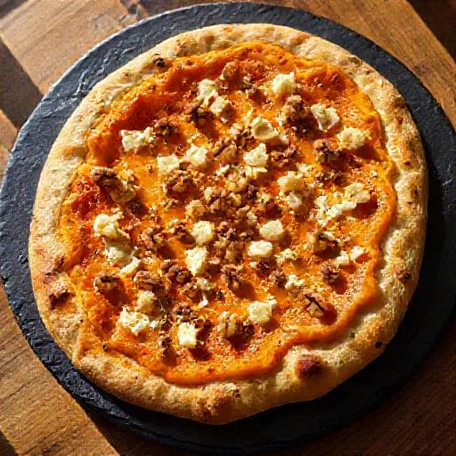 Pinsa Romana con Zucca, Gorgonzola e Noci