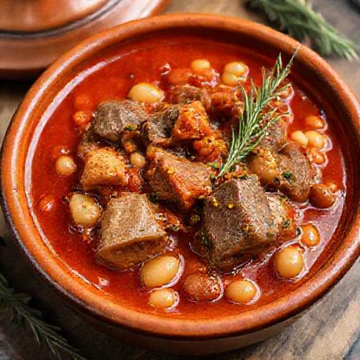 Trippa alla Fiorentina con Fagioli Cannellini