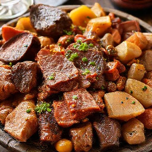 Bollito Misto con Lingua e Coda di Bue
