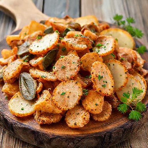 Fritto Misto Piemontese con Erbe Aromatiche