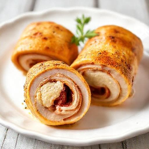 Involtini di pollo alla valdostana