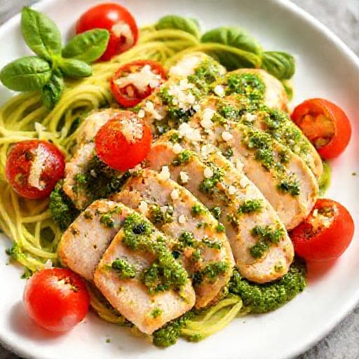Pollo al Pesto Veloce in Padella