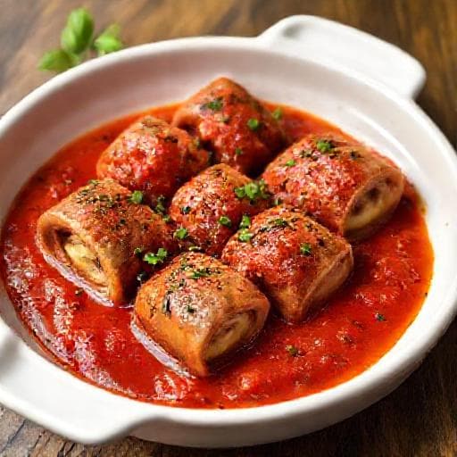 Braciole Pugliesi Veloci al Sugo