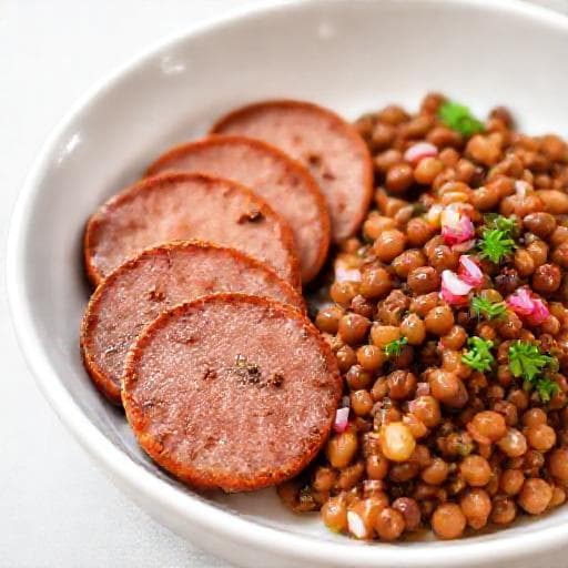 Cotechino Express con Lenticchie Veloci