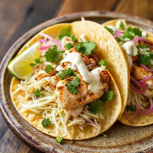 Tacos di Pesce Classici alla Griglia