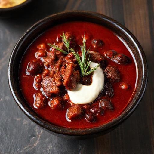 Chili con Carne con Cioccolato e Caffè