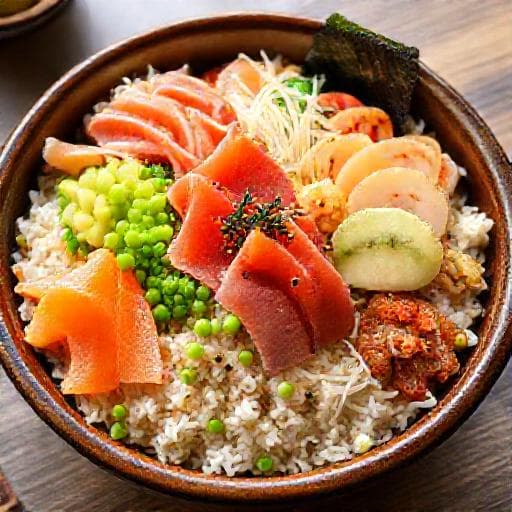 Sushi Semplificato "Chirashi-zushi"