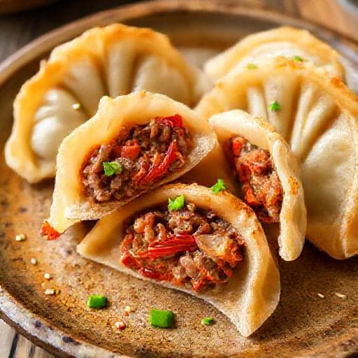 Gyoza di Maiale e Kimchi