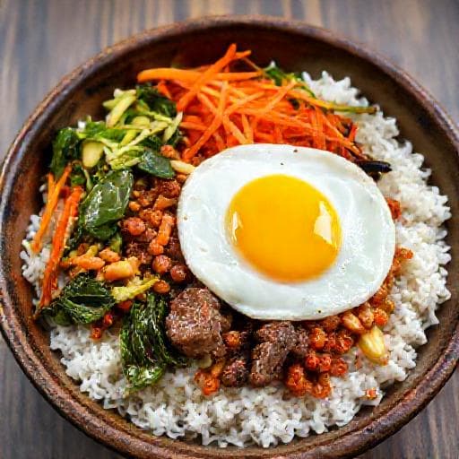 Bibimbap Coreano Tradizionale