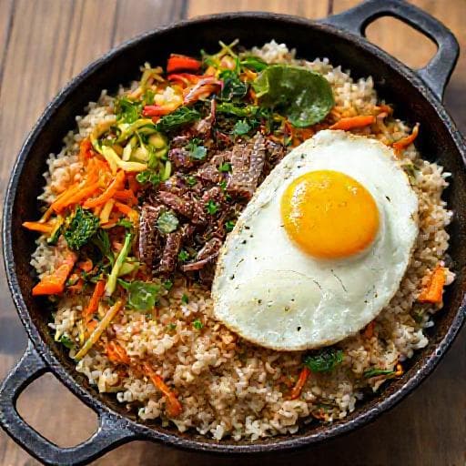 Bibimbap Veloce "One-Pan"