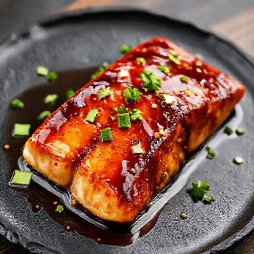 Salmone Teriyaki Rapido in Padella