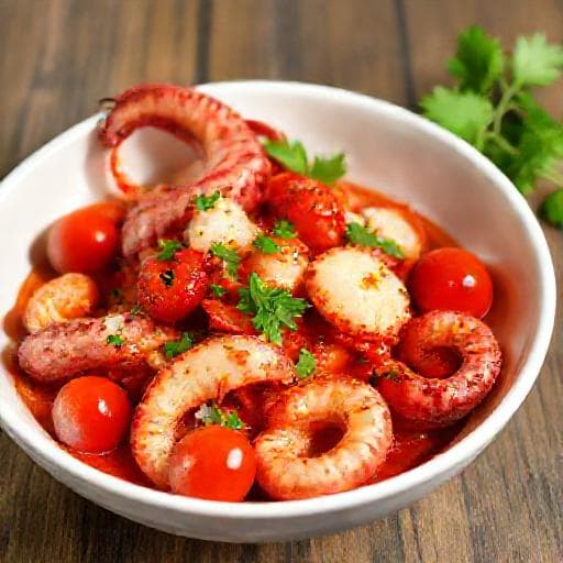Polpo alla Luciana Veloce