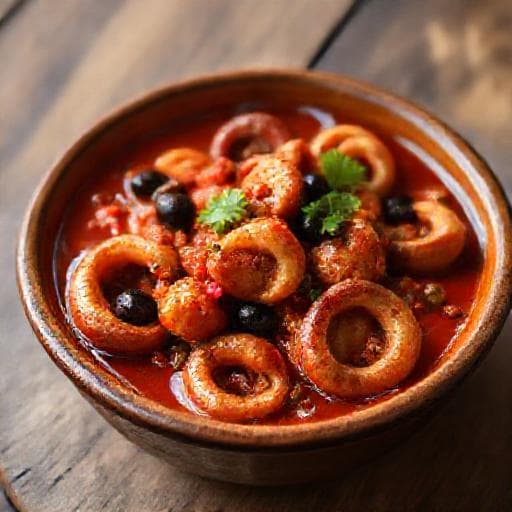 Moscardini in Umido alla Livornese