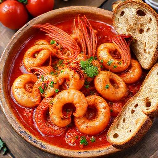Scampi alla Busara Tradizionale