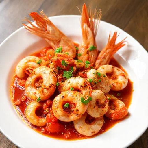 Scampi alla Busara Veloce