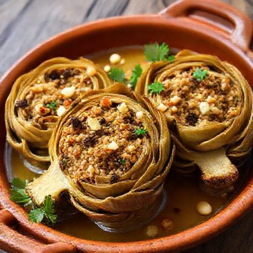 Carciofi Ripieni alla Siciliana