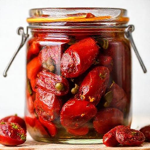 Pomodori Secchi Sott'olio alla Siciliana