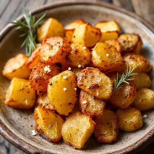 Patate Schiacciate Croccanti Tradizionali