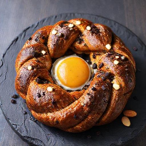 Scarcella con Mandorle e Cioccolato