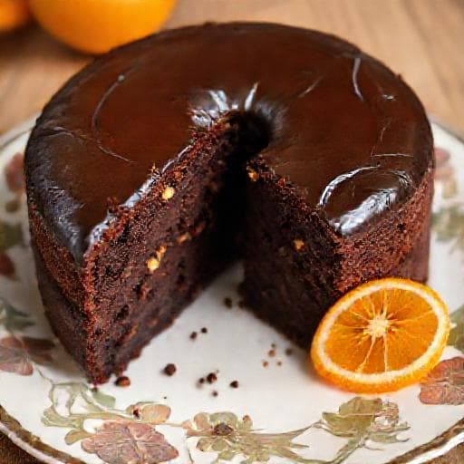 Torta Barozzi al Profumo di Arancia