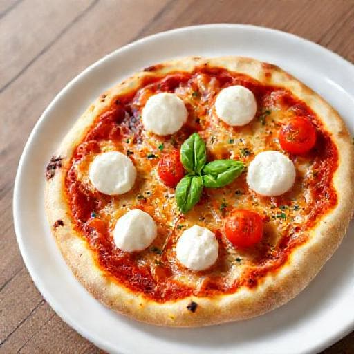 Pizza Veloce di Fiocchi di Latte