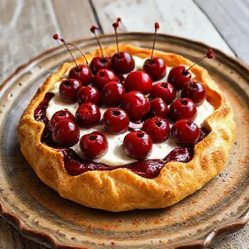 Crostata di Visciole e Ricotta