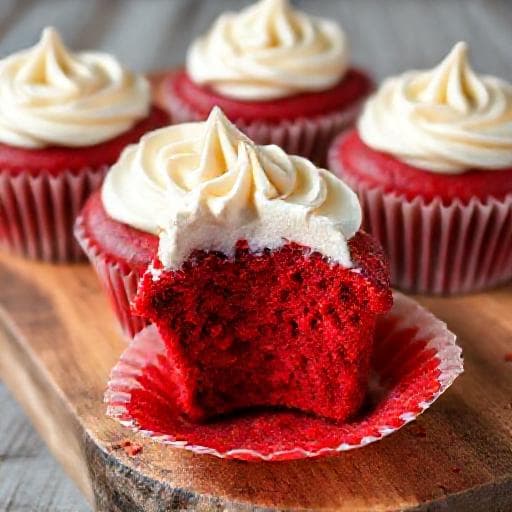 Cupcake Velluto Rosso Veloci