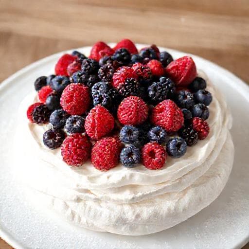 Pavlova Classica ai Frutti di Bosco