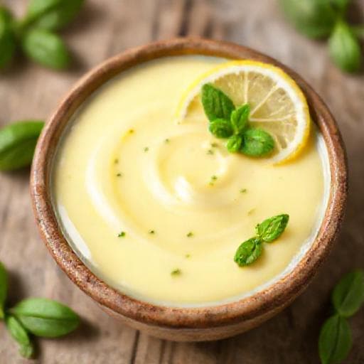 Crema Pasticcera al Limone e Basilico (Tocco Ligure)