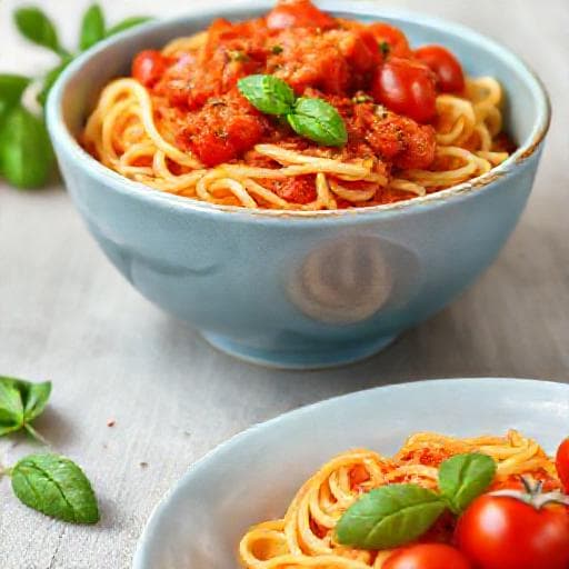Lorighittas Veloci al Sugo di Pomodoro Fresco