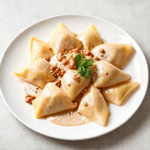 Pansoti Veloci con Salsa di Noci Semplificata