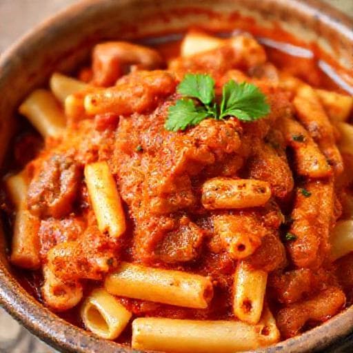 Rigatoni con la Pajata Tradizionali