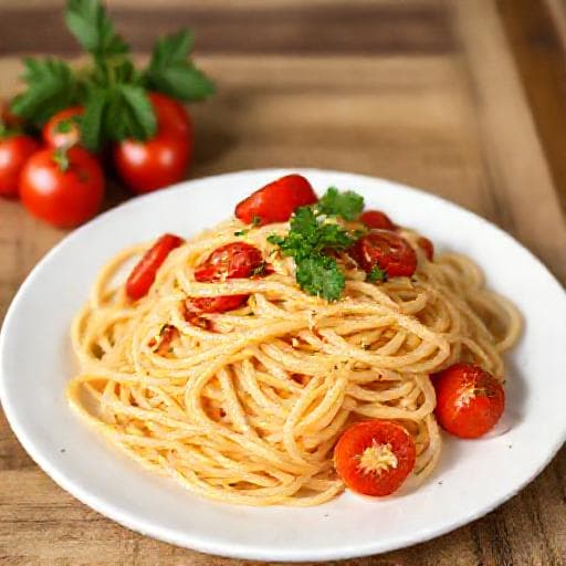 Pasta alla Mugnaia Veloce con Pomodorini Freschi
