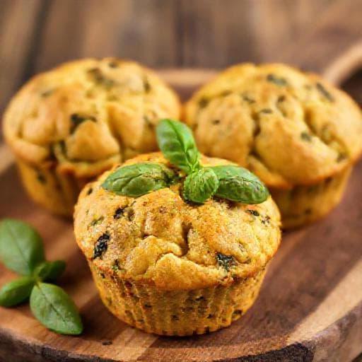 Muffin Salati alle Zucchine Classici