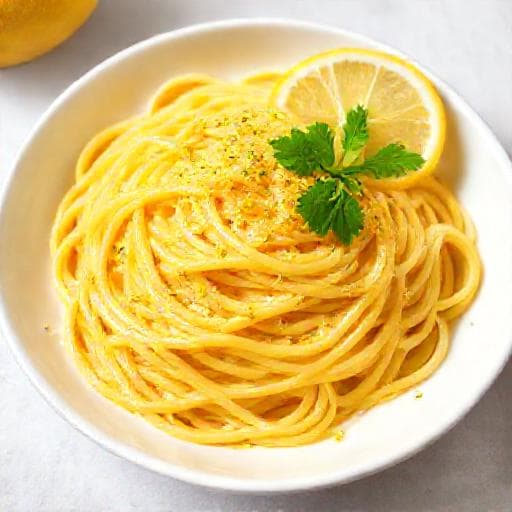 Spaghetti al Limone Tradizionale