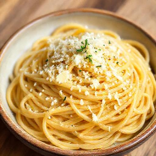 Pasta Burro e Parmigiano Veloce