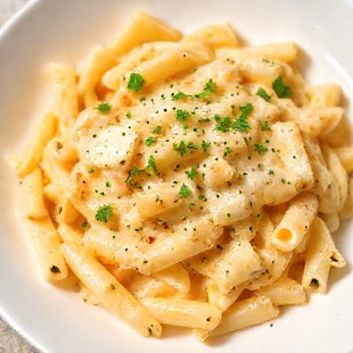 Pasta Quattro Formaggi Veloce