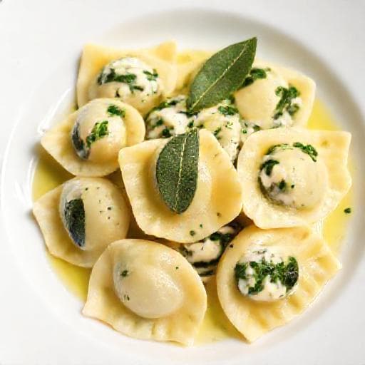 Casunziei Ampezzani con Ricotta e Spinaci
