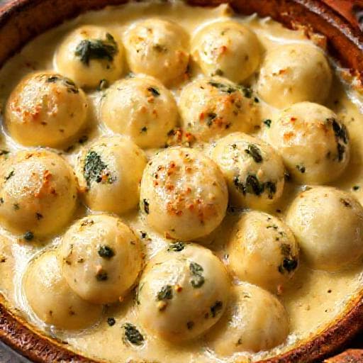 Gnocchi di Ricotta e Spinaci alla Romana