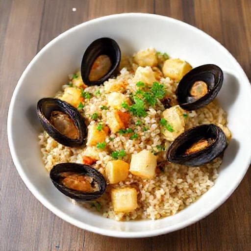 Riso Patate e Cozze Veloce