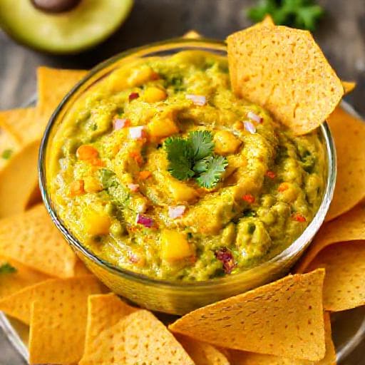 Guacamole con Mango e Peperoncino Habanero
