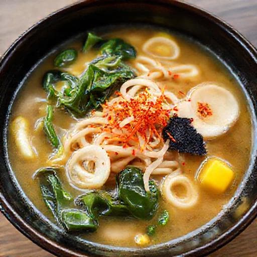 Udon Juha s Povrćem i Miso Pasterom
