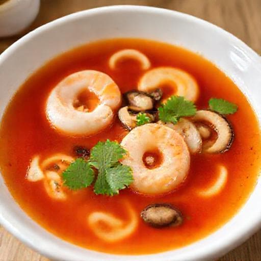 Brzi Tom Yum s Kozicama