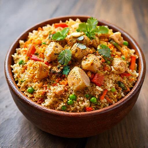 Piletina Biryani s Povrćem