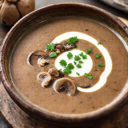 Klassisk Steinsoppsuppe