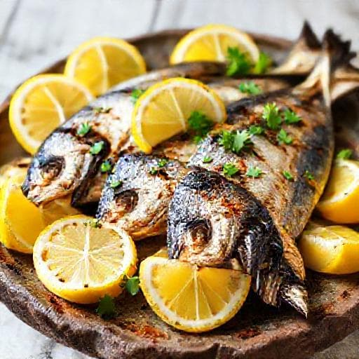 Klassiske Grillede Sardiner