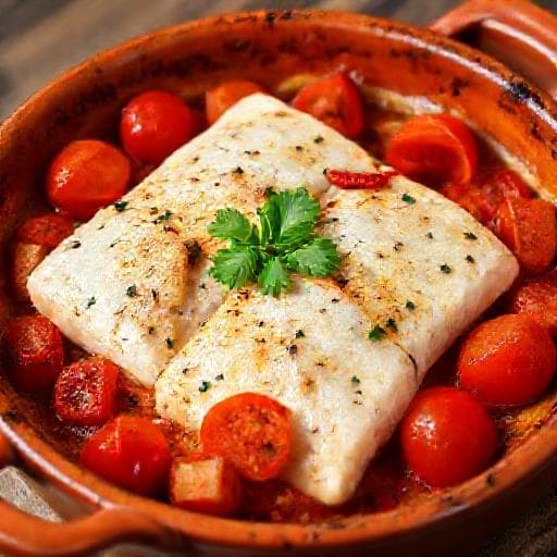 Klassisk Torsk med Chorizo