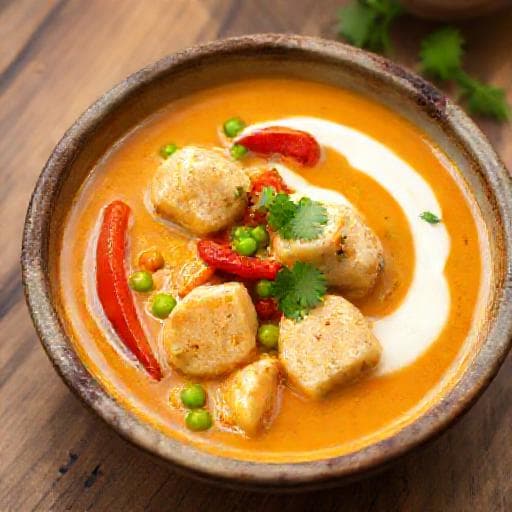 Klassisk Torskecurry med Kokosmelk