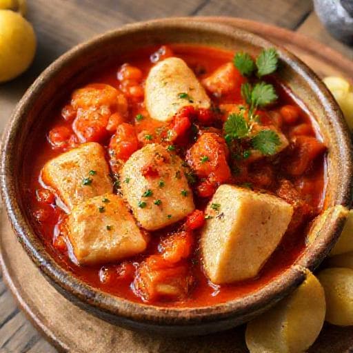 Klassisk Sei i Tomatsaus