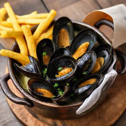 Klassiske Moules Frites